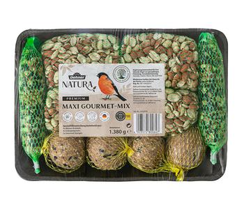 Dehner Natura Premium Wildvogelfutter Maxi Gourmet-Mix, 1.380 g