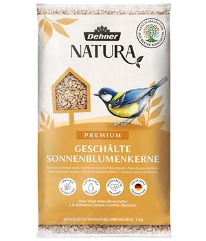 Dehner Natura Premium Wildvogelfutter Geschälte Sonnenblumenkerne