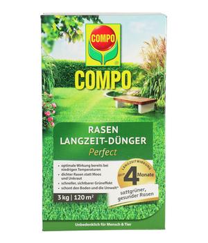 COMPO Rasen Langzeit-Dünger Perfect, 3 kg