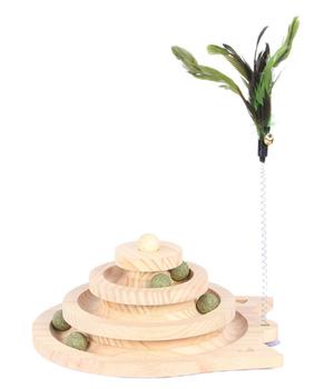 Dehner Lieblinge Katzenspielzeug Grisu, ca. Ø26/H13,5 cm