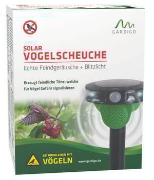 Gardigo Solar-Vogelscheuche, ca. H35 cm