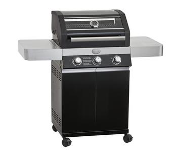 Rösle Gasgrill BBQ-Station Videro Pure G3 50 mbar, ca. B127/H118/T57 cm, Schwarz / Silber - Stahl