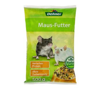 3 x Dehner Lieblinge Maus-Futter, 500 g - Mindestbestellmenge: 3 Stk.