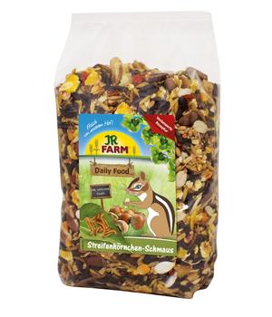 JR FARM Nagerfutter Daily Food Streifenhörnchen-Schmaus, 600 g