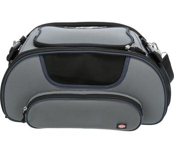 Trixie Airline Tasche Wings, ca. B28/H23/T46 cm, Grau / Schwarz - Polyester EVA