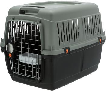 Trixie Transportbox Be Eco Giona 4, ca. B50/H51/T70 cm, Anthrazit / Grau - Kunststoff