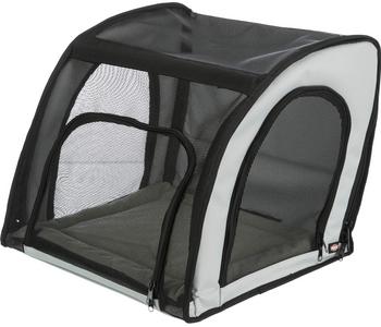 Trixie Autositz, grau/schwarz, ca. B44/H37/T40 cm, Grau / Schwarz - Polyester