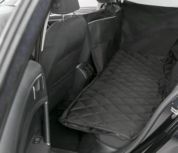 Trixie Auto-Schondecke für die Rückbank, schwarz, ca. B155/T130 cm - Polyester