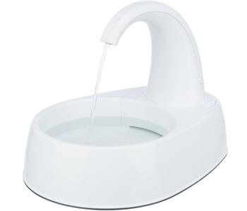 Trixie Trinkbrunnen Curved Stream, weiß, 2,5 l