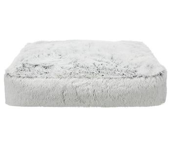 Trixie Hundekissen Harvey, rechteckig, grau/weiß-schwarz, Weiß / Schwarz - Polyester