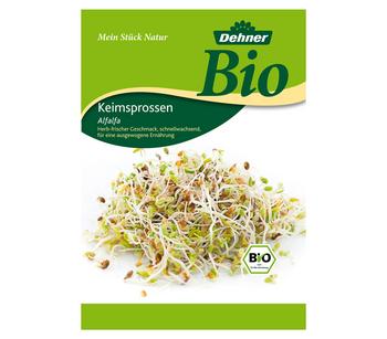 2 x Dehner Bio Keimsprossen Alfalfa - Mindestbestellmenge: 2 Stk.