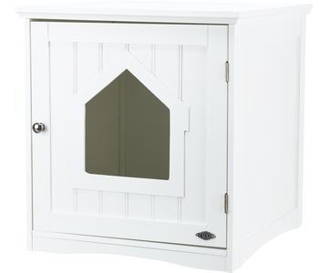 Trixie Katzenhaus, weiß, ca. B51/H51/T49 cm
