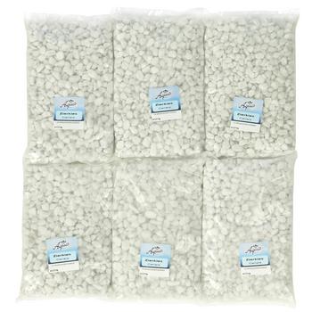 Dehner Aqua Aquarienkies Zierkies Carrara, weiß, 6 x 2.5 kg, 1er Pack (1 15 kg)