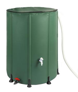 Dehner faltbare Regentonne, Dunkelgrün - PVC