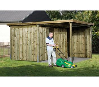 Weka Lagerhaus 607 Variante 1, ca. B408/H214/T318 cm