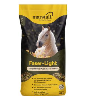 marstall® Pferdefutter Müsli Faser-Light, 15 kg