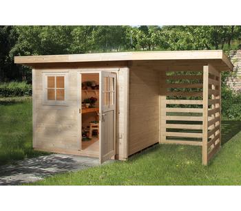 Weka Gartenhaus 170 A, Natur - Fichtenholz