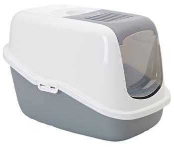 SAVIC Katzentoilette Nestor, ca. B39/H38/T56 cm, Beige / Grau - Kunststoff