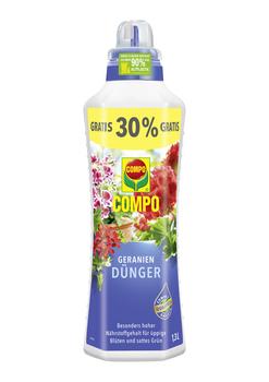 COMPO Geraniendünger, flüssig, 1,3 l