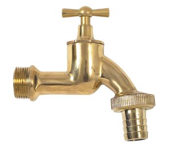 GARANTIA Auslaufhahn 3/4", Gold - Messing