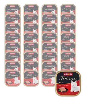 animonda VOM FEINSTEN Nassfutter für Katzen Adult, 32 x 100 g