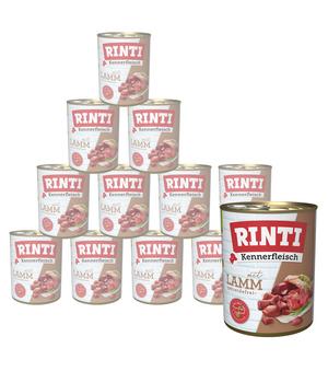 RINTI Kennerfleisch Nassfutter für Hunde, 12 x 800 g