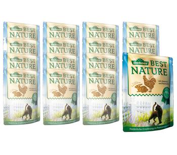 Dehner Best Nature Nassfutter für Katzen Adult, 16 x 85 g