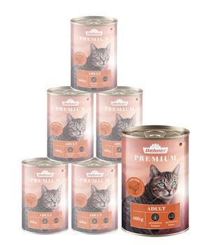 Dehner Premium Nassfutter für Katzen Adult