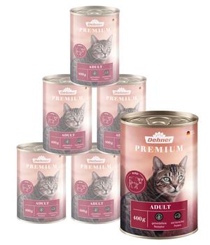 Dehner Premium Nassfutter für Katzen Adult
