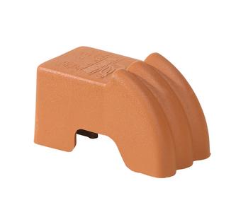 Vasar Kunststoff-Füßchen Giano für Pflanzgefäße, Orange - Kunststoff