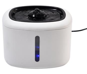 Dehner Lieblinge Trinkbrunnen USB, weiß, 2,5 l - Kunststoff