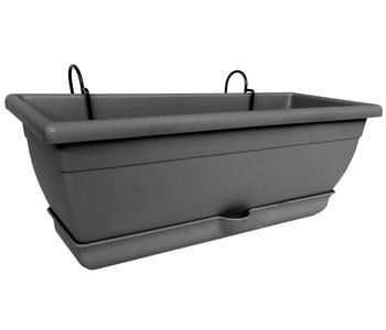 Vasar Kunststoff-Blumenkasten Venere, ca. B50/H22/T20 cm