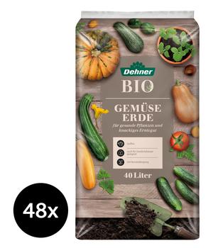 Dehner Bio Gemüseerde, 48 x 40 Liter