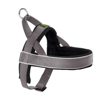 HUNTER Hundegeschirr Racing, Grau - Nylon