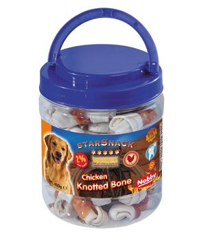 Nobby® Hundesnack StarSnack Barbecue Chicken Knotted Bone, Hühnchen, 400 g