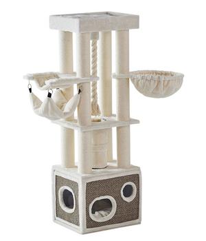 Nobby Kratzbaum Lilian, beige, ca. B60/H185/T50 cm