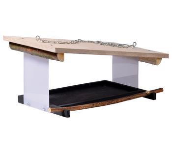 dobar® wildlife Vogelfutterhaus Futura II, ca. B38/H18/T22 cm