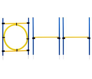 dobar® petlife Agility Sprung-Set, 3-teilig