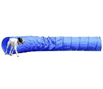 dobar petlife Agility Tunnel, ca. Ø60/L500 cm, Blau - Kunststoff