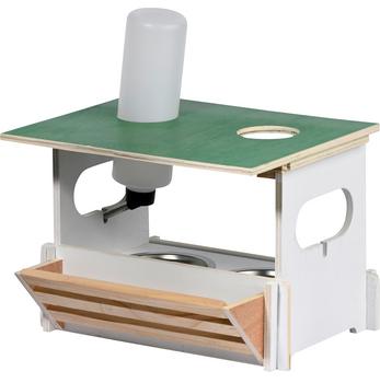 dobar® petlife Futterbar-Set Hopsi, ca. B31/H21,5/T25 cm