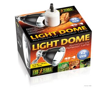 Exo Terra Light Dome Aluminium UV Reflektorlampe