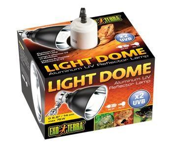 Exo Terra® Light Dome Aluminium UV Reflektorlampe