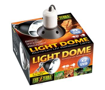 Exo Terra® Light Dome Aluminium UV Reflektorlampe