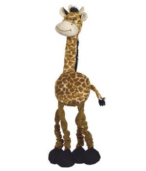 Nobby Hundespielzeug Plüschgiraffe elastisch, ca. B18/H72/T13 cm