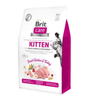 Brit Care Trockenfutter für Katzen, Kitten, Huhn & Truthahn