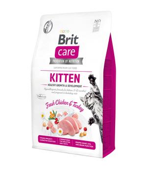 Brit Care Trockenfutter für Katzen, Kitten, Huhn & Truthahn