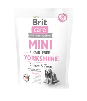 Brit Care Trockenfutter für Hunde Yorkshire Mini Adult, Lachs & Thunfisch