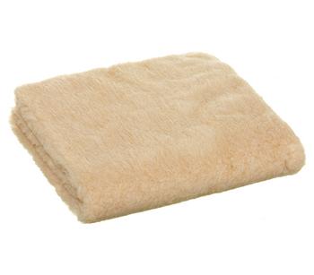 K. & N. Haustierdecke für Hunde und Katzen, rechteckig, ca. B100/T70 cm, Beige - Polyester