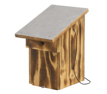 Dehner Natura Premium Nistkasten Salazar mit Aludach, ca. B14,5/H28,5/T18,5 cm - Holz