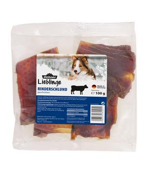 Dehner Lieblinge Hundesnack Rinderschlund geschnitten